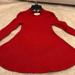 Gianni Bini red skater dress size 2T